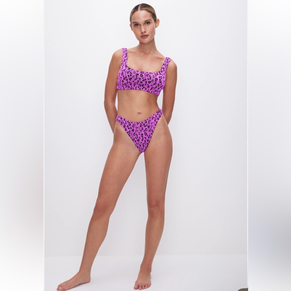 NWT Always fits scoop bikini set- Good American